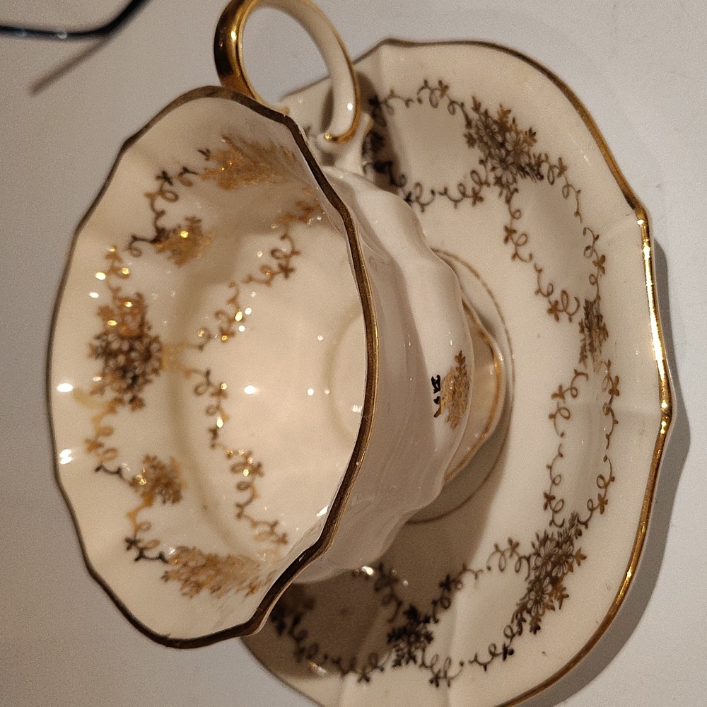 VTG Lindner Kueps Bavaria China Teacup/Saucer Set